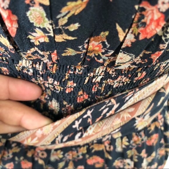 NWT Vintage Boho Cottagecore Inspired Maxi Floral Dress - Picture 11 of 12